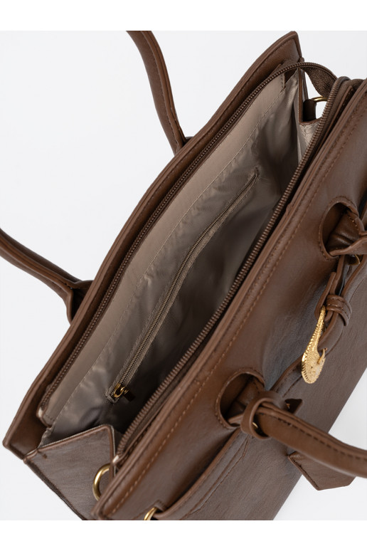 hnědá kabelka  m kolorze