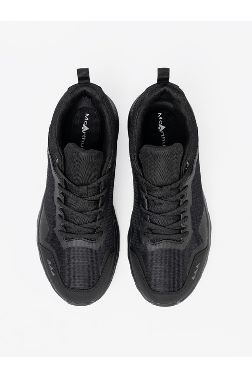 Černé Tenisky z tekstylną cholewką  McArthur Černé Tenisky z tekstylną cholewką  McArthur