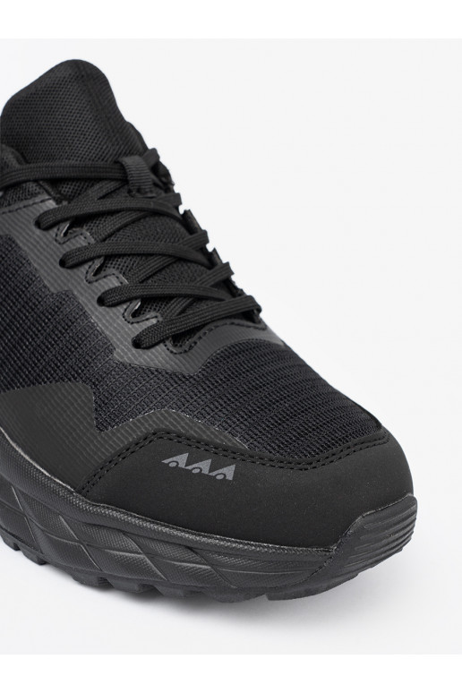 Černé Tenisky z tekstylną cholewką  McArthur Černé Tenisky z tekstylną cholewką  McArthur