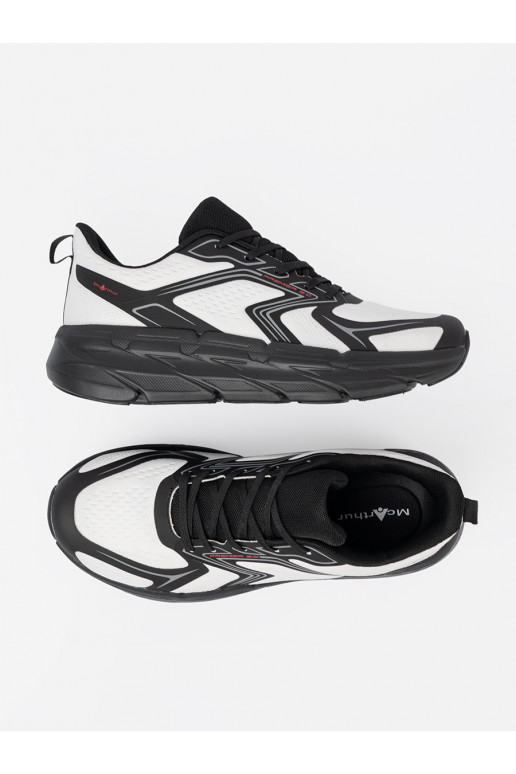 sportovní obuv bílé Černé z siateczkową strukturą McArthur  sportovní obuv bílé Černé z siateczkową strukturą McArthur