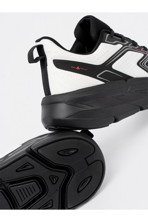 sportovní obuv bílé Černé z siateczkową strukturą McArthur  sportovní obuv bílé Černé z siateczkową strukturą McArthur