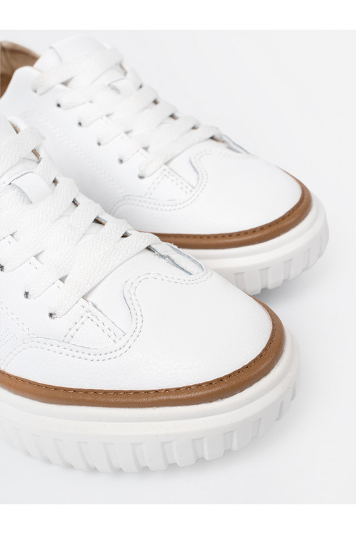 bílé Tenisky  platformie Sergio Leone