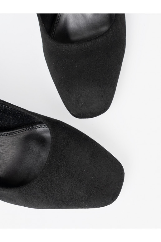 Semišové Obuv s podpatky