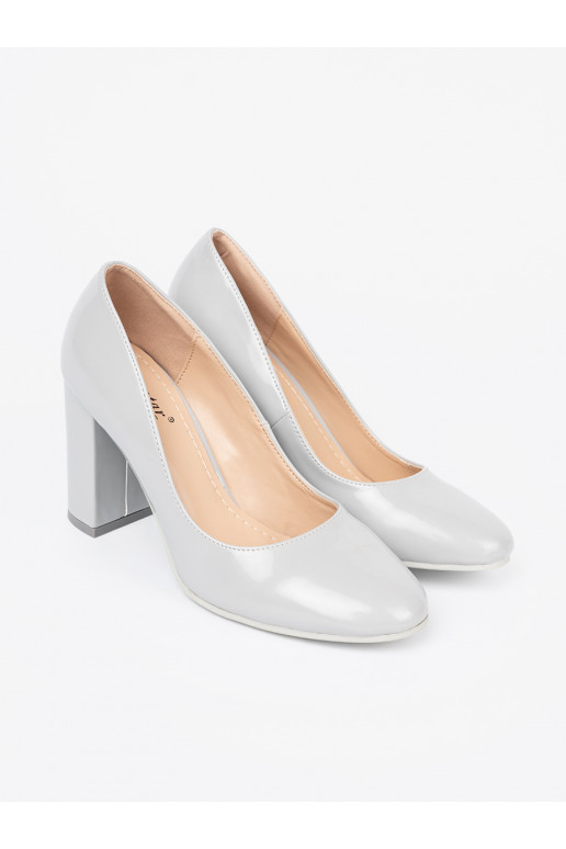 šedá lakované Obuv