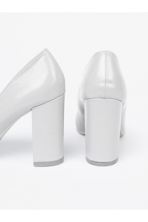 šedá lakované Obuv