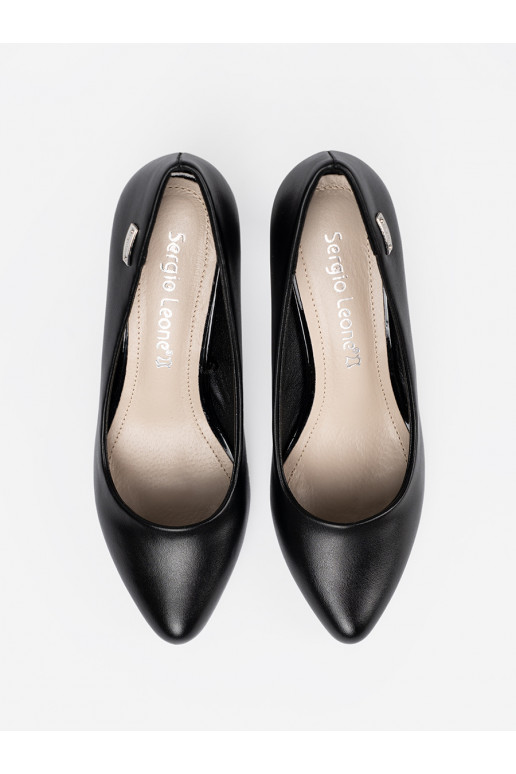  vysoké podpatky  kolorze Černém Sergio Leone