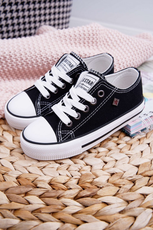 ležérní boty Dětské Big Star FF374206 Černé ležérní boty Dětské Big Star FF374206 Černé
