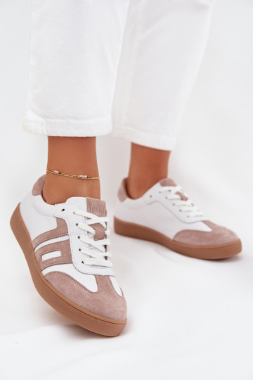  Tenisky  Vinceza 79557 Bílá-béžové