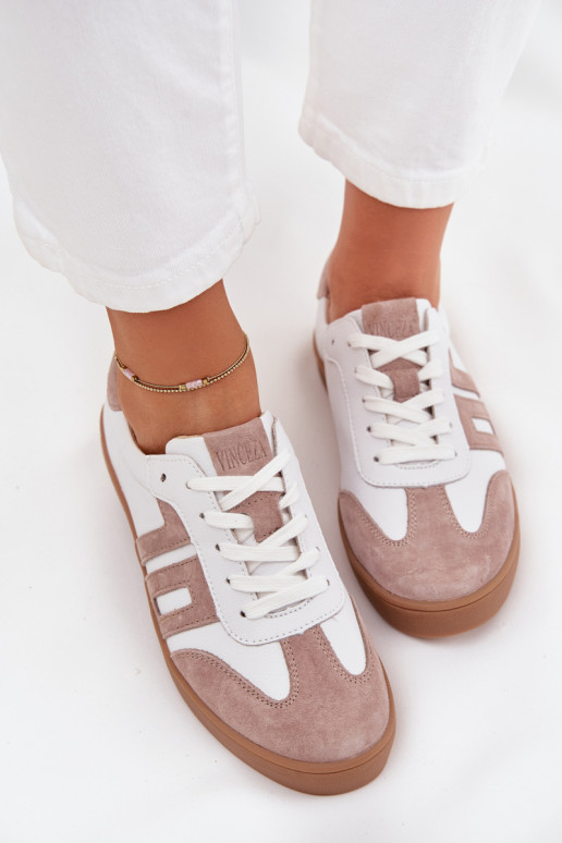 Tenisky  Vinceza 79557 Bílá-béžové  Tenisky  Vinceza 79557 Bílá-béžové