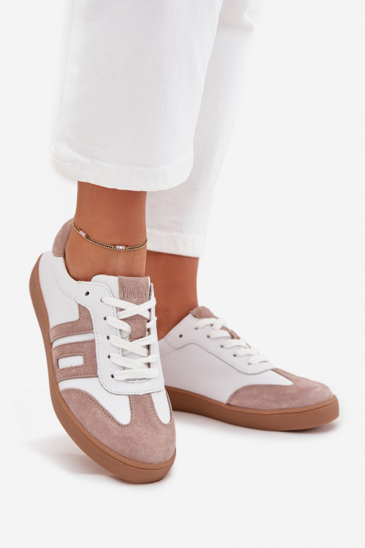 Tenisky  Vinceza 79557 Bílá-béžové  Tenisky  Vinceza 79557 Bílá-béžové