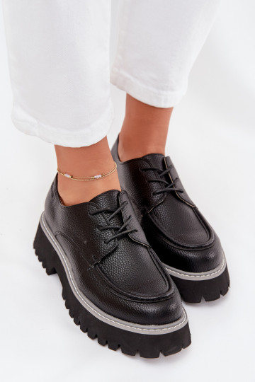 boty Dámské mokasíny  Big Star NN274052 Černé