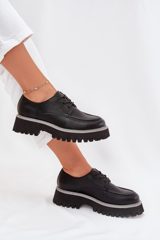 boty Dámské mokasíny  Big Star NN274052 Černé