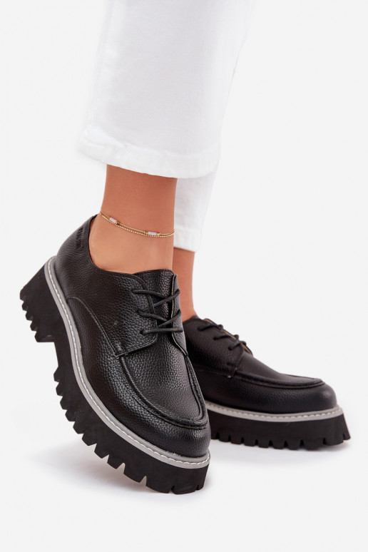 boty Dámské mokasíny  Big Star NN274052 Černé