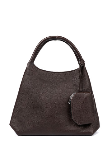 kabelka z kosmetyczką środku