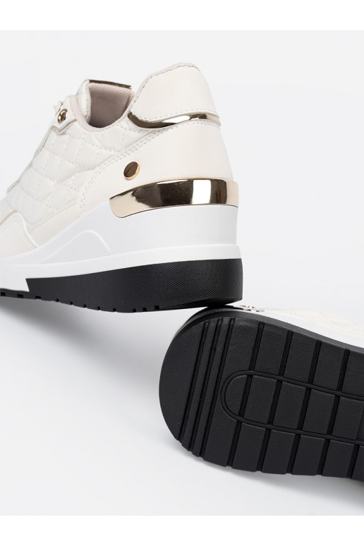 béžové Tenisky z połyskującymi mi akcentami