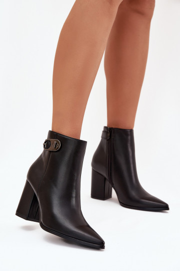 Dámské podpatky  Detalem Černé Tharina 2