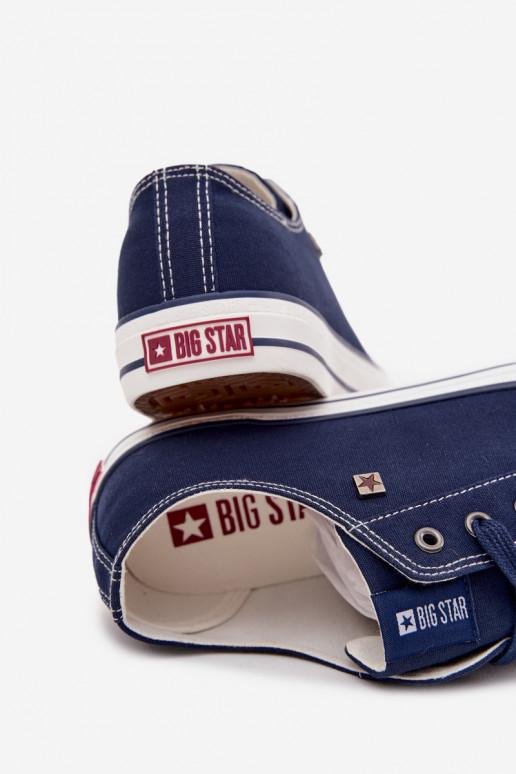 Pánská ležérní obuv   Big Star DD174503 tmavě modrá Pánská ležérní obuv   Big Star DD174503 tmavě modrá