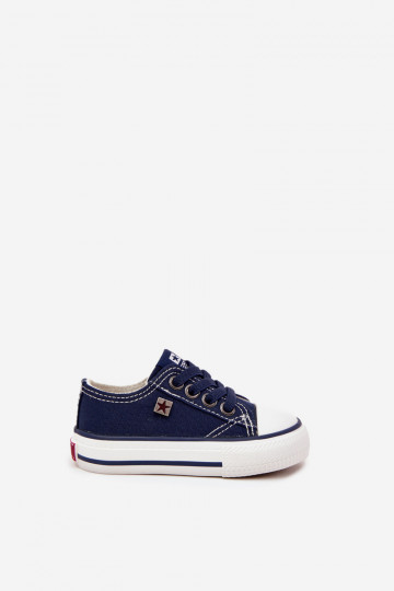 Dětské  ležérní boty Big Star DD374162 tmavě modrá 2