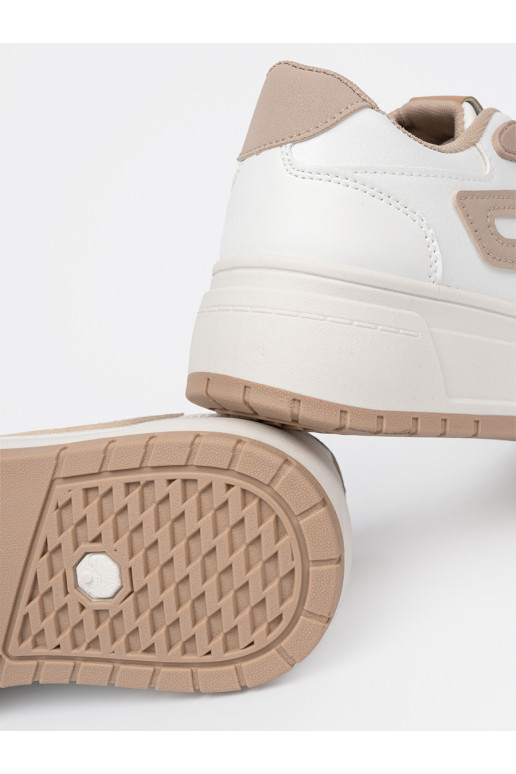 Bílá  Tenisky s platformou