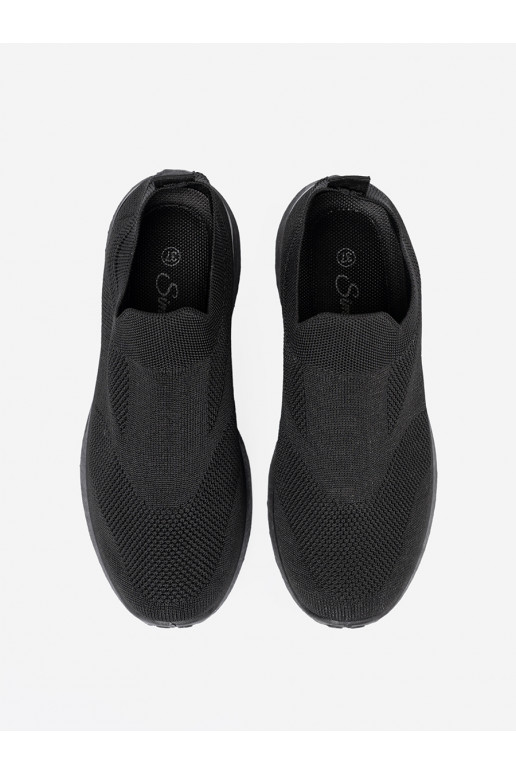 Boty ve sportovním stylu typu slip-on Černém kolorze