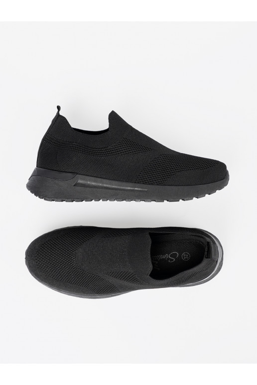 Boty ve sportovním stylu typu slip-on Černém kolorze