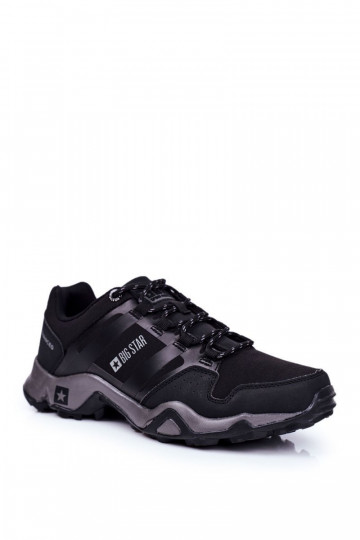 Turistické boty pro muže Big Star Outdoor Černé GG174269