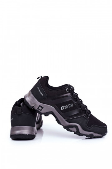 Turistické boty pro muže Big Star Outdoor Černé GG174269 2