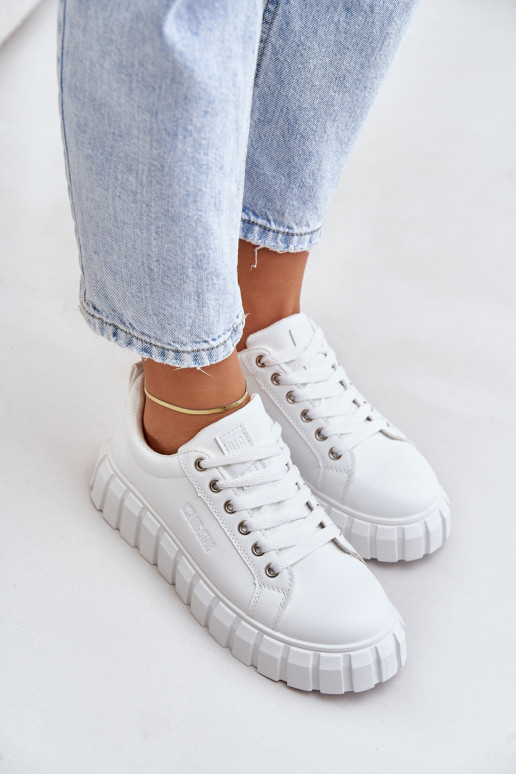 zateplené Tenisky  Big Star MM274616 bílé zateplené Tenisky  Big Star MM274616 bílé