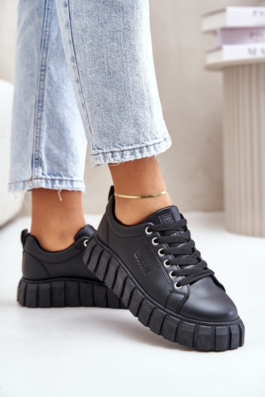 zateplené Tenisky  Big Star MM274617 Černé zateplené Tenisky  Big Star MM274617 Černé