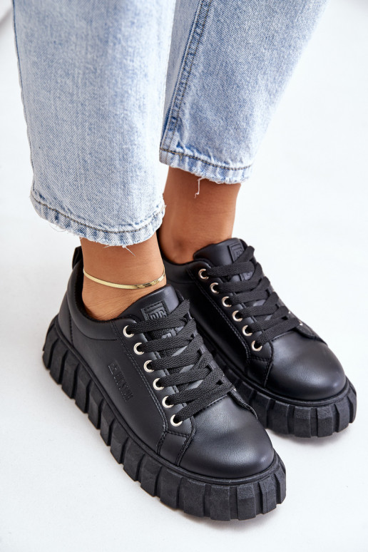 zateplené Tenisky  Big Star MM274617 Černé zateplené Tenisky  Big Star MM274617 Černé