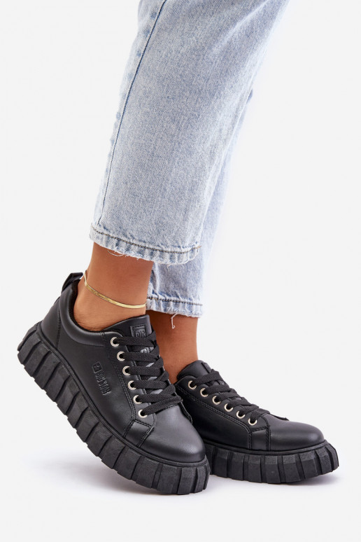 zateplené Tenisky  Big Star MM274617 Černé zateplené Tenisky  Big Star MM274617 Černé