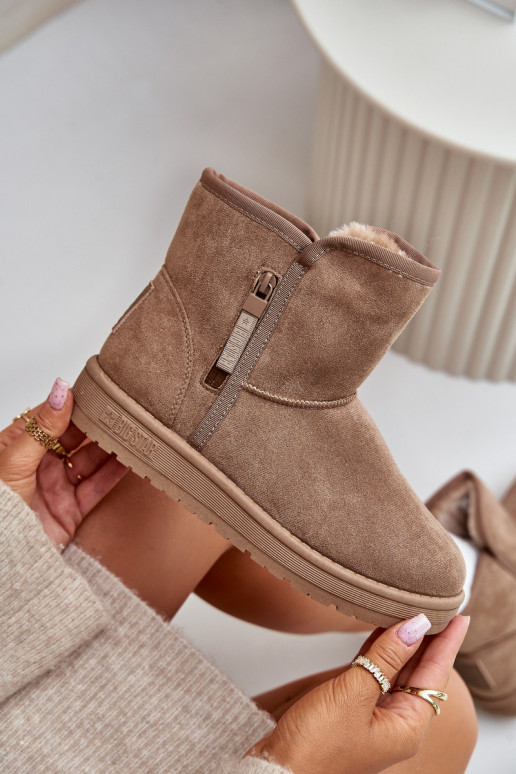 Sněhule  Big Star OO274A165 béžové