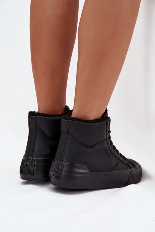 zateplené Ležérní obuv s platformou Big Star OO274796 Černé