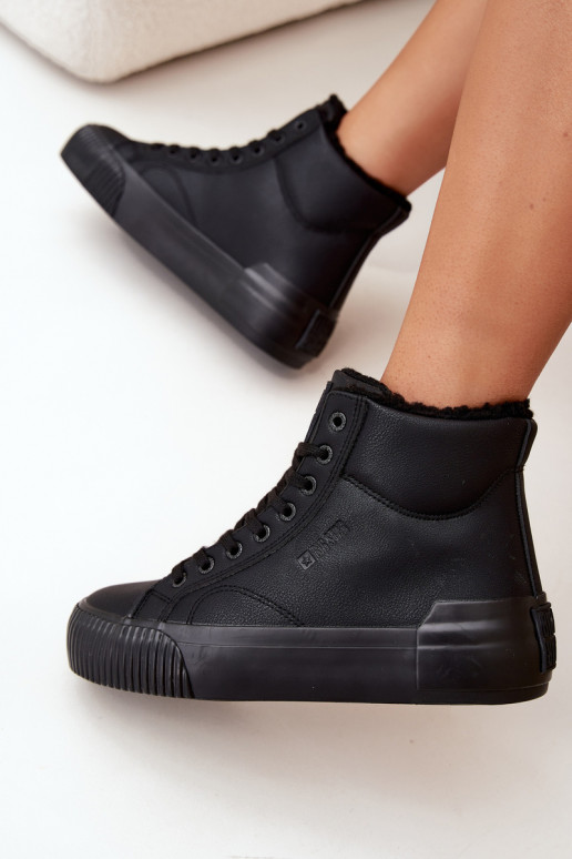 zateplené Ležérní obuv s platformou Big Star OO274796 Černé