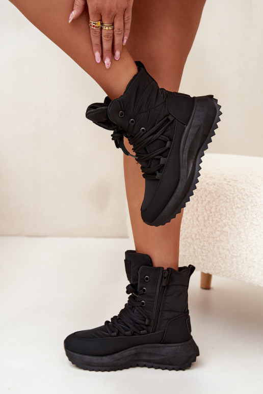 Sněhule   Big Star SS274059 Černé Sněhule   Big Star SS274059 Černé