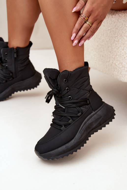 Sněhule   Big Star SS274059 Černé Sněhule   Big Star SS274059 Černé