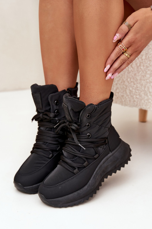 Sněhule   Big Star SS274059 Černé Sněhule   Big Star SS274059 Černé