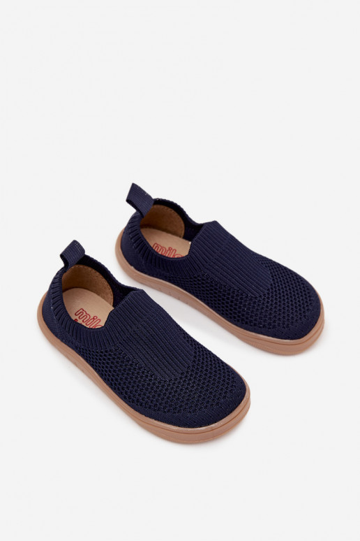 Nazouvací pantofle Barefoot Dětské Milami tmavě modrá Mariselle Nazouvací pantofle Barefoot Dětské Milami tmavě modrá Mariselle