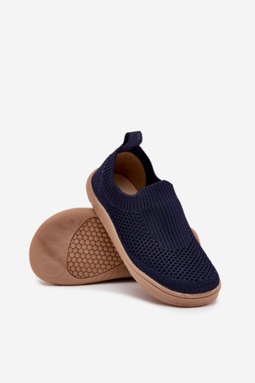 Nazouvací pantofle Barefoot Dětské Milami tmavě modrá Mariselle Nazouvací pantofle Barefoot Dětské Milami tmavě modrá Mariselle