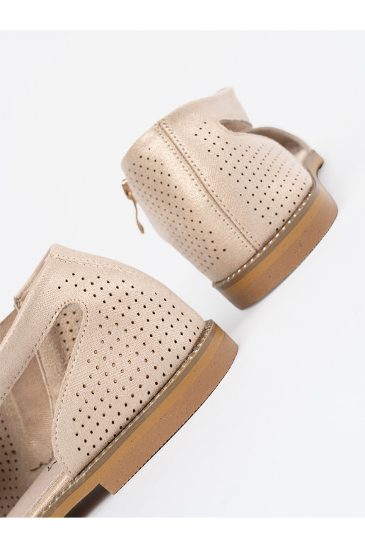 zlaté barvy sandály   zlaté barvy sandály