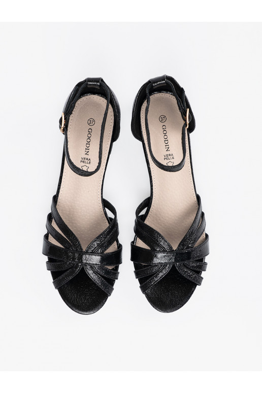 Elegantní styl Černé sandály  Elegantní styl Černé sandály