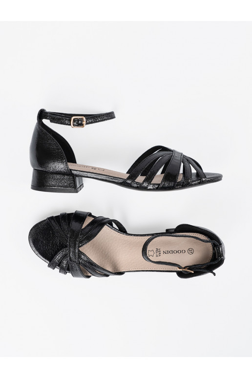 Elegantní styl Černé sandály  Elegantní styl Černé sandály