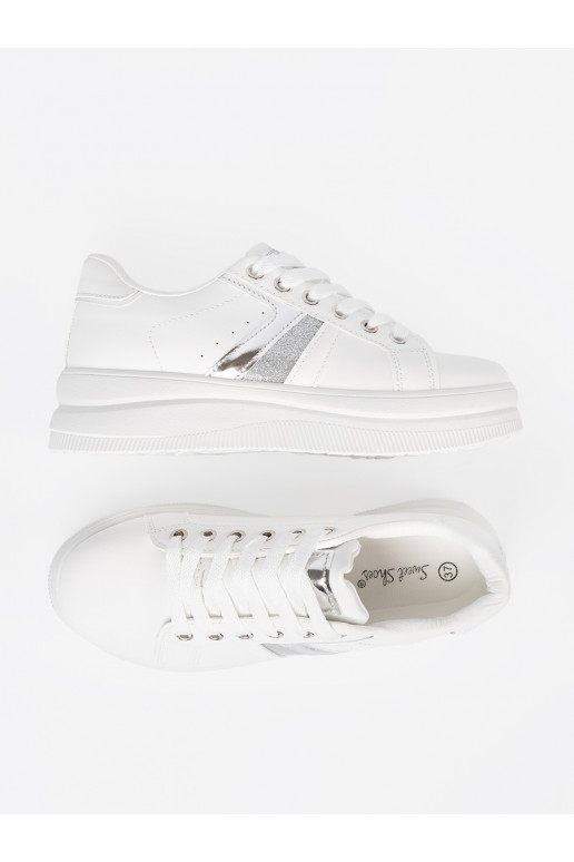 bílé Tenisky z m m akcentem