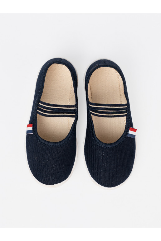  modrá boty z m paskiem