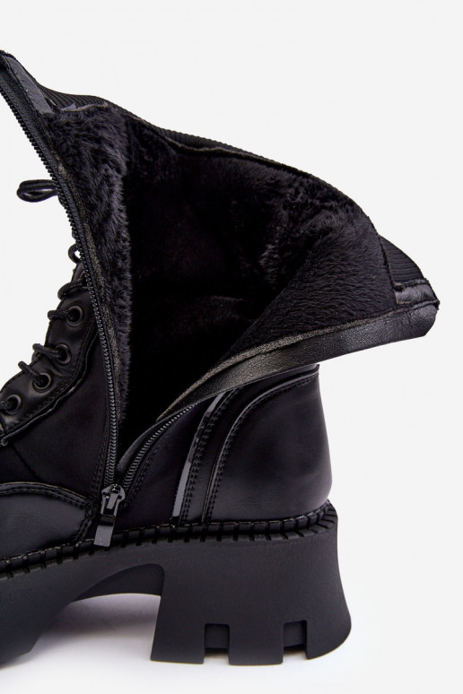 Semišové boty Dámské boty  Černé Marx Semišové boty Dámské boty  Černé Marx