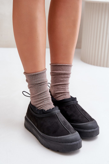 Sněhule  s platformou  Černé Izamine