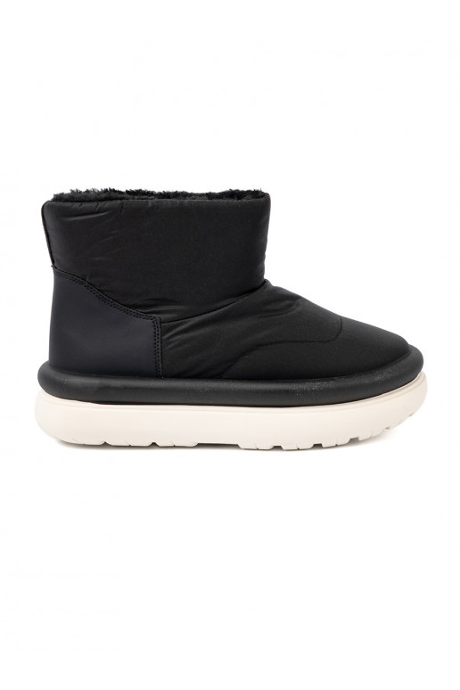 voděodolný  Černé z futrzanym wnętrzem