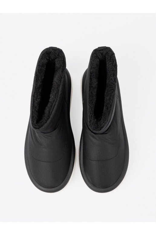 voděodolný  Černé z futrzanym wnętrzem