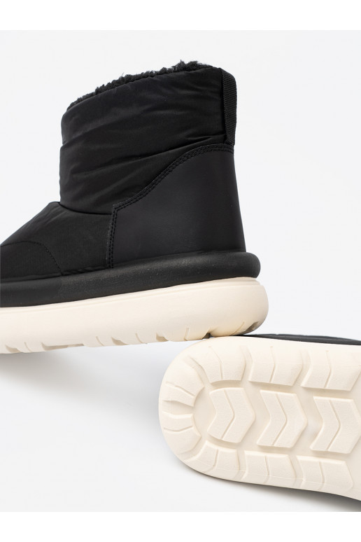 voděodolný  Černé z futrzanym wnętrzem