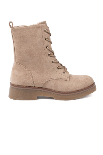 Dámské boty z okrągłym noskiem